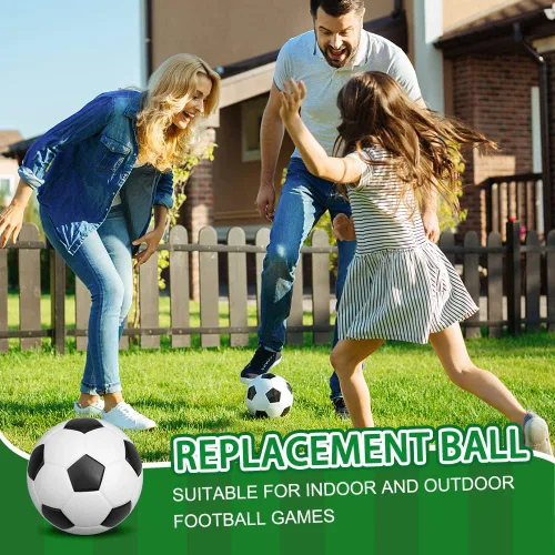 Vista 7 de Mini pelotas de fútbol de espuma de 5 pulgadas para mini aros de fútbol de interior, suave y blando para juegos de fútbol Pelotas de piscina