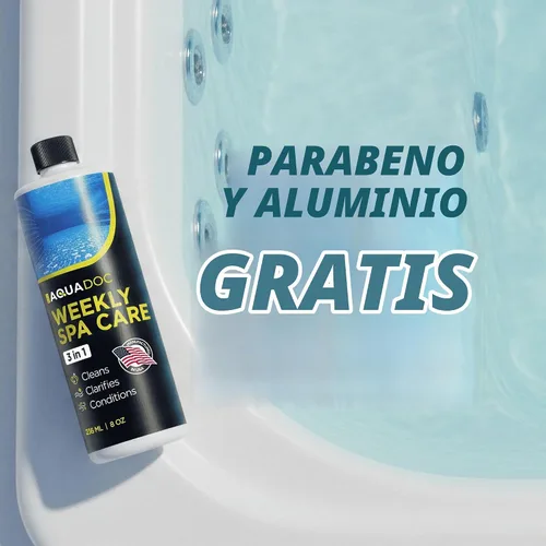 Vista 7 de AquaDoc - Bañera de hidromasaje 3 en 1, cuidado semanal - 8 oz
