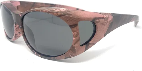 Vista 3 de Incredible Bargains Gafas de sol polarizadas unisex con ajuste sobre gafas de sol de camuflaje