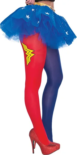 Vista 3 de DC Comics disfraz separados ajustados talla única Mujer maravilla