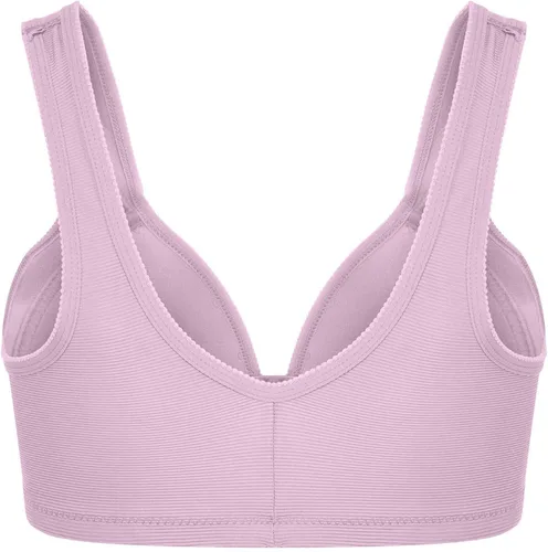 Vista 3 de Sujetadores deportivos para mujeres Cruz frontal lateral hebilla Yoga Sports Bra poscirugía Comfort cierre frontal Brassiere