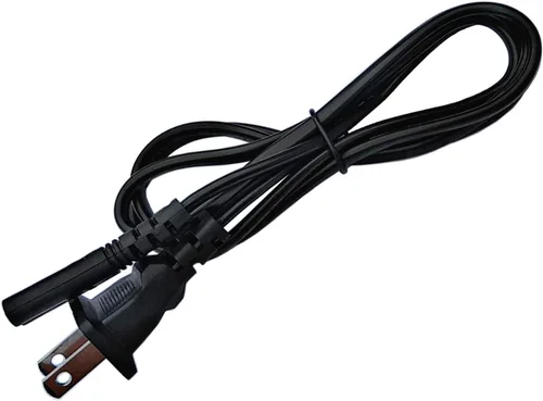 Vista 3 de Cable de alimentación de CA de 120 V, cargador de cable compatible con Silonn SLRE01B, mini nevera portátil para el cuidado de la piel, refrigerador