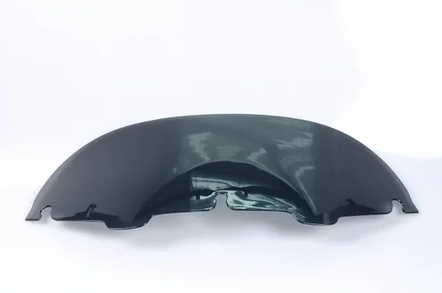 Vista 13 de Parabrisas negro de 4.5 pulgadas compatible con parabrisas Harley Davidson Electra Street Tri Ultra Glide 1996-2013 96-13