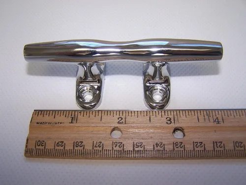 Vista 2 de 044604 Sea-Dog Line Tacos de Base Abierta Cromado Zinc 4" Inch Par (2) SURPLUS 132-1140