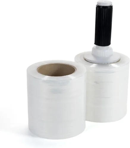 Vista 8 de IDL Packaging Mini rollo de envoltura elástica de 5 pulgadas x 1000 pies