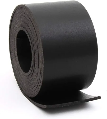 Vista 25 de lalatia Correa de cuero sintético de doble cara para manualidades, 1 pulgada de ancho, color negro, 2 yardas de largo