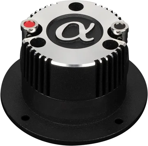 Vista 5 de Alphasonik 1 par de tweeters de bala VNT1 VENUM PRO Series para audio de coche 400 vatios máx. 100 vatios RMS bobina de voz de 1 pulgada, imán