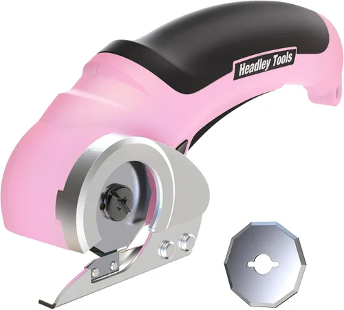 Vista 9 de Headley Tools Cortador de cartón inalámbrico de 4.2 V, mini cortador de caja eléctrico, tijeras eléctricas recargables, cortador de alfombra con una