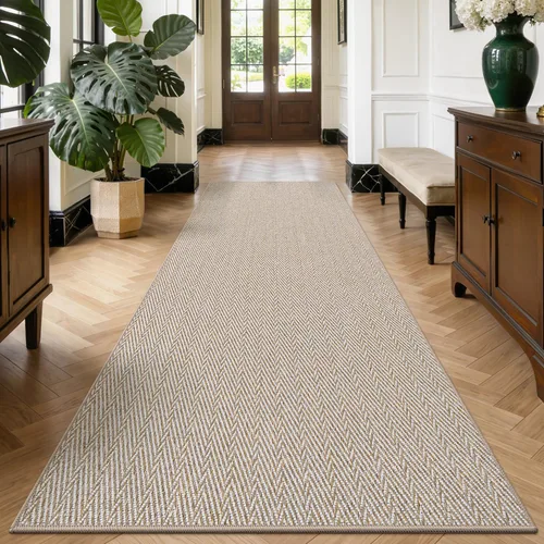 Vista 13 de LUMI Tapete ultradelgado para puerta de interior de 17 x 30 pulgadas, tapete de entrada antideslizante, tapete de perfil bajo, tapete de diseño