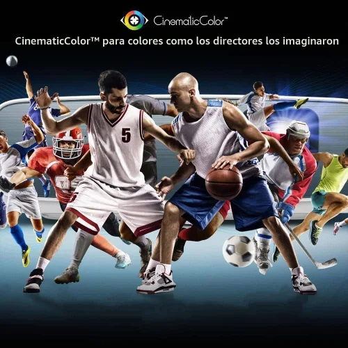 Vista 2 de BenQ Proyector inteligente de cine en casa TK860i Transmisión 4K HDR con LED Color vibrante Android TV con Netflix, Chromecast, Dolby Digital