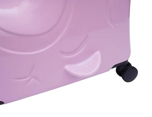 Vista 7 de CNCEST Carro de viaje portátil para niños de 20 pulgadas, portátil, universal, impermeable, unisex, con cerradura, adecuado para niños menores de 6