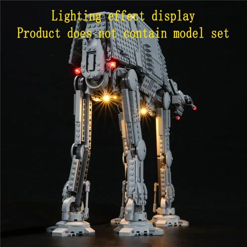 Vista 8 de GEAMENT Kit de luces LED versión 2020 compatible con modelos de construcción Lego 75288 at-at (versión 2020) (juego de modelos no incluidos)