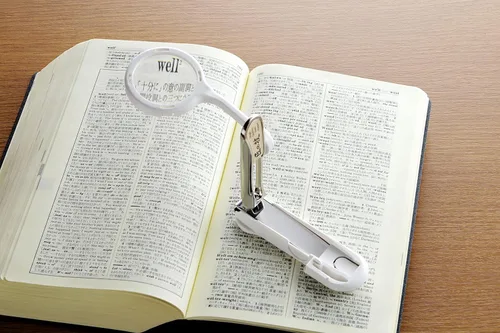 Vista 3 de Takuminowaza Japón de alta clase de acero inoxidable Clipper Nail Clippers Loupe