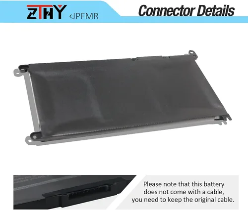 Vista 4 de ZTHY JPFMR - Batería de repuesto para laptop Dell Chromebook 3400 3100 2 en 1 5488 5493 5593 Series 0JPFMR 7MT0R 16DPH 65N6H 7T0D3 07GDY DN33X RDNP5