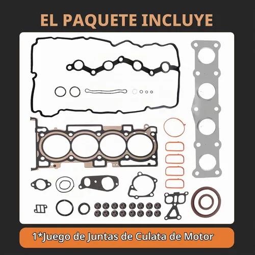 Vista 7 de Juego de juntas de culata de motor, compatible con Hyundai Santa Fe 2017-2020, compatible con Hyundai Sonata 2015-2019, compatible con Kia Sorento