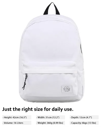 Vista 3 de Mochila escolar clásica 24 litros de SIMPLAY
