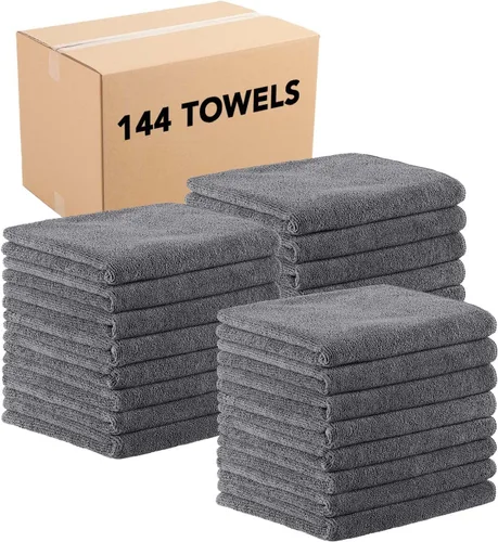 Vista 12 de Arkwright Toallas de salón a prueba de blanqueador a granel - Paquete de 24 - Ultra suave, microfibra suave, toalla facial de spa altamente