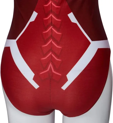 Vista 5 de 02 - Traje de cosplay de elastano Zentai, traje ajustado para mujeres y adultos