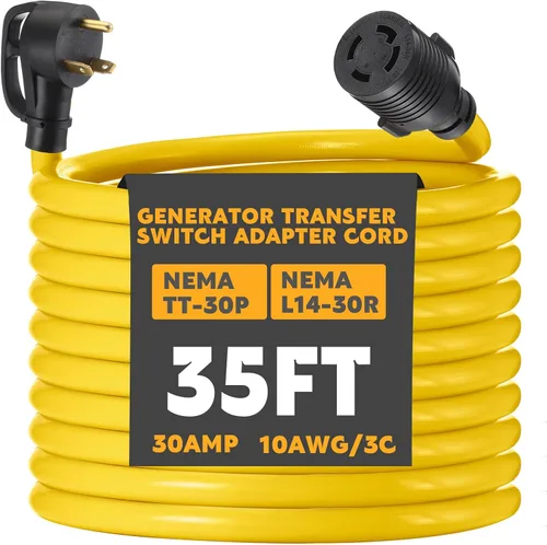 Vista 18 de Kanayu Cable adaptador de interruptor de transferencia de generador NEMA TT