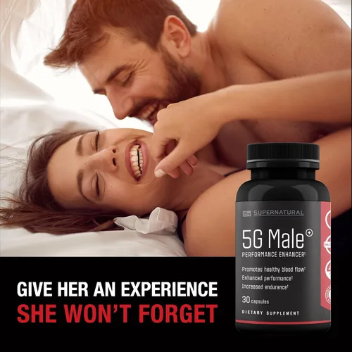 Vista 7 de Supernatural Man Suplemento potenciador de T natural masculino 5G para el flujo sanguíneo, la resistencia, la fuerza y la resistencia, ginseng, ajo
