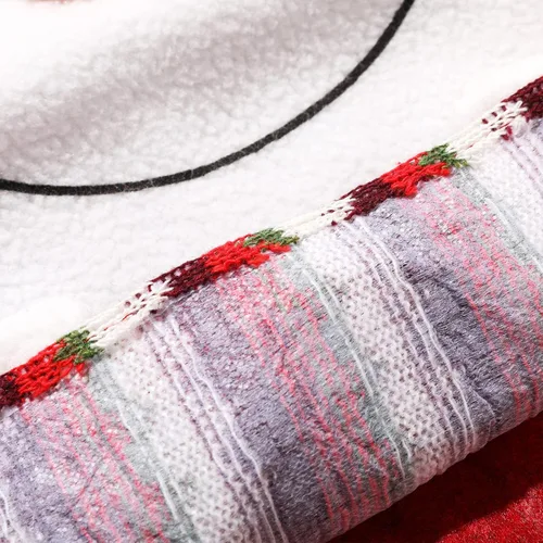 Vista 5 de 4 PCS Fundas para Respaldo de Silla Navideñas Protectores de Silla de Comedor Extraíbles Fundas Decoración Navideña para Hogar Comedor Cocina Muñeco