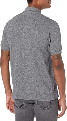 Vista 2 de Lacoste - Camisa polo de manga corta para hombre, estilo clásico chine L.12.12 core, Eclipse Jasper Gris