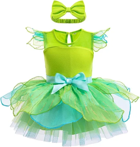 Vista 27 de Disfraz de princesa de Navidad para niñas, sirena, Bella, Sofía, para Halloween o cumpleaños, mameluco de tutú con diadema