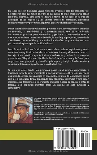 Vista 2 de Negocios con sabiduría divina consejos prácticos para emprendedores (Spanish Edition)