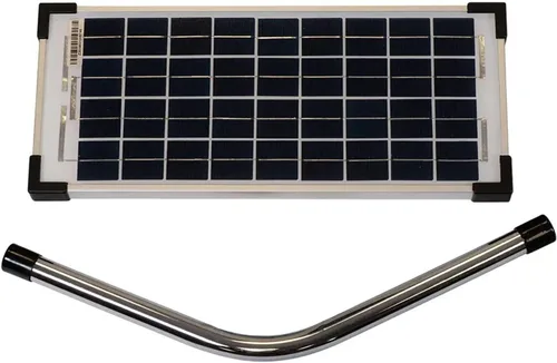 Vista 2 de Ghost Controls Panel Solar Monocristalino Premium para Sistemas de Apertura Automática de Puertas (1. 10W Monocristalino)