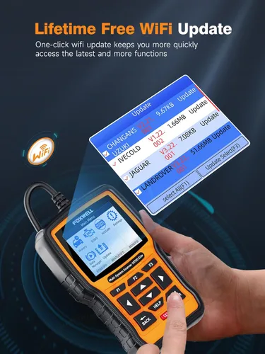 Vista 6 de FOXWELL NT510 Elite Herramienta de Escaneo Bidireccional Apta para Mercedes-Benz Sprinter Smart Maybach, Herramienta de Escaneo de Diagnóstico
