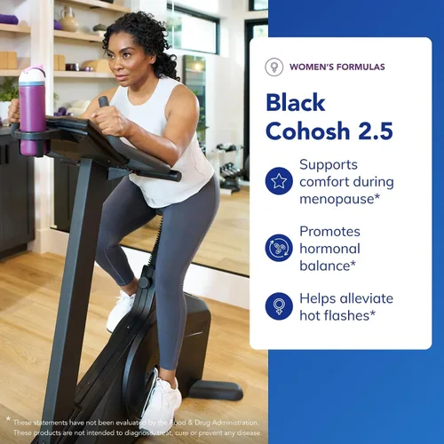 Vista 3 de Pure Encapsulations Black Cohosh 2.5 Suplemento hipoalergénico para ofrecer apoyo durante la menopausia* 120 cápsulas
