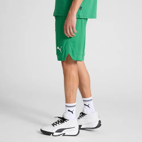 Vista 4 de PUMA Pantalones cortos de tela brillante Rtg para hombre de 10 pulgadas (disponible en tallas grandes y altas)
