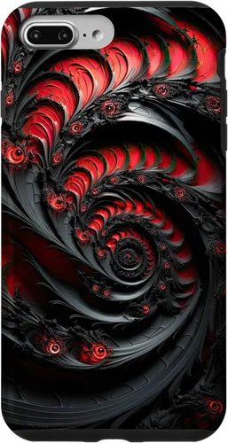 Vista 19 de Funda mecánica biomecánica para iPhone 14 Pro Alien