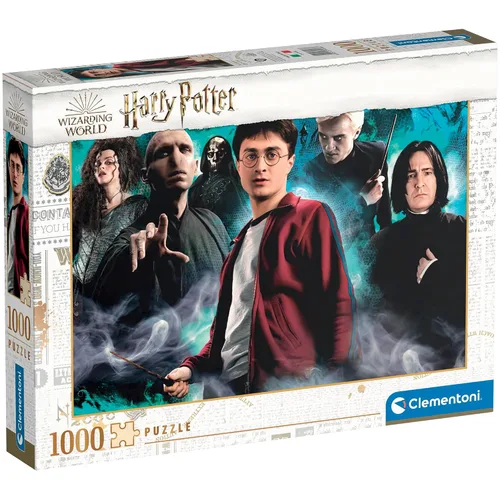 Vista 8 de Clementoni - Harry Potter Panorama Puzzle 1000pcs Potter-1000 Hecho en Italia, 1000 Piezas, Panorámico, Películas Famosas, Diversión para Adultos