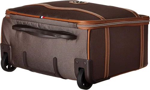 Vista 4 de Delsey Equipaje Chatelet Soft Air 2 ruedas Underseater, Chocolate, Equipaje de aire suave de Chatelet debajo del asiento con 2 ruedas