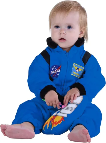 Vista 10 de HSCTEK Disfraces de astronauta para bebé, recién nacido, bebé, niños pequeños y niñas