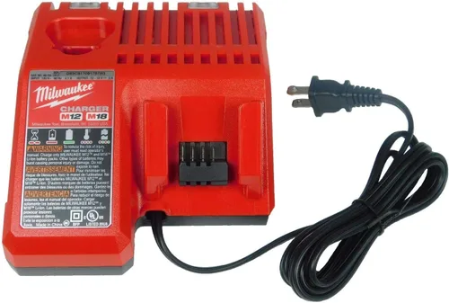 Vista 6 de Milwaukee 2804-20 Taladro de martillo de 18V 1/2", 48-11-1828 3.0Ah Bat,Cargador 48-59-1812
