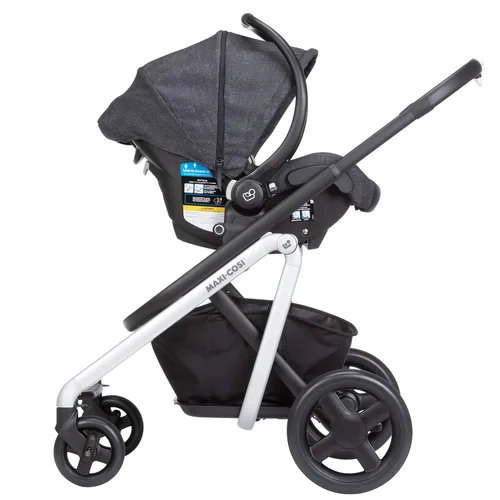 Vista 16 de Maxi-Cosi Lila - Cochecito modular todo en uno, color negro nómada, tamaño único (CV324ETK)