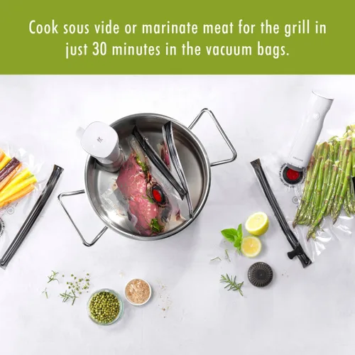 Vista 8 de Zwilling Fresh & Save. Juego de bolsas selladoras al vacío para alimentos.