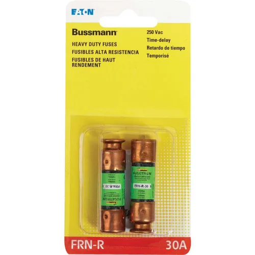 Vista 5 de Bussman BP/FRN-R-30 Fusible de retardo de tiempo de 30 amperios y 250 voltios, 2