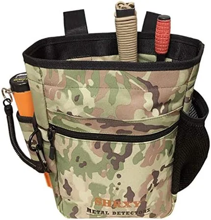 Vista 4 de shrxy Bolsa para Hallazgos de Detección de Metales Riñonera Excavadora de Cintura Herramientas para PinPointer Garrett Detector Xp ProPointer