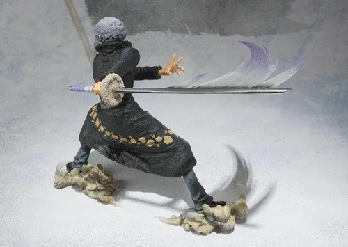 Vista 5 de Bandai Tamashii Nations Figuarts ZERO Law Battle Version Trafalgar Figura de juguete