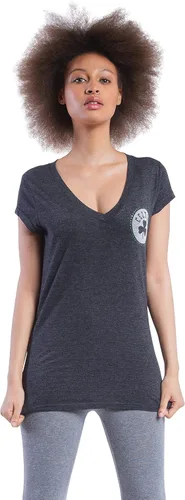 Vista 15 de Ultra Game Camiseta de mujer NBA Oficial con cuello en V y strass de manga corta