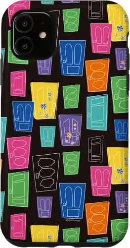Vista 8 de Funda para puertas de suelo para iPhone 11 Pro Max Disney PIXAR Monsters Inc