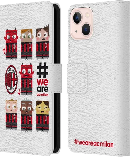 Vista 34 de Head Case Designs Officially Licensed AC Milan Dream Big Children Leather Wallet Case Compatible with Apple iPhone 11