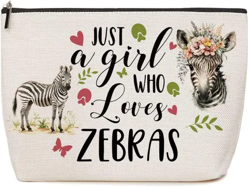 Vista 59 de Lovdazzles Dragon Gifts for Girls Makeup Bag Funny Animal Cosmetic Bag Gifts for Dragon Lovers Women, Just A Girl Who Loves Dragons, Christmas
