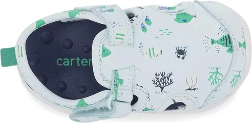 Vista 5 de Carter's Sandalia Drew2 unisex para niños, Azul