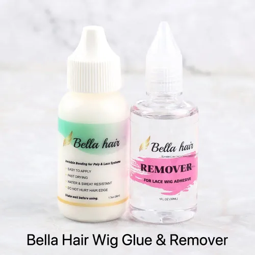 Vista 6 de Bella Hair Removedor de pegamento para peluca, extensiones adhesivas de acción rápida, solvente suave para reemplazo de cabello, pelucas de encaje