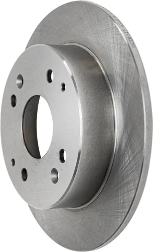 Vista 327 de Detroit Axle - Rotores de freno delantero para 04-13 Mazda 3 Rotores de frenos de disco 06-15 Mazda 5 Reemplazo: Rotor regular delantero de 11.81