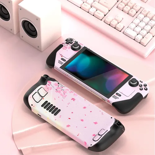 Vista 3 de PlayVital Juego completo de calcomanías protectoras para cubierta de vapor calcomanías personalizadas cubierta de vinilo para PC de juegos de mano